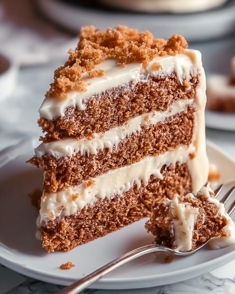 Butterscotch Crunch Cake Recipe