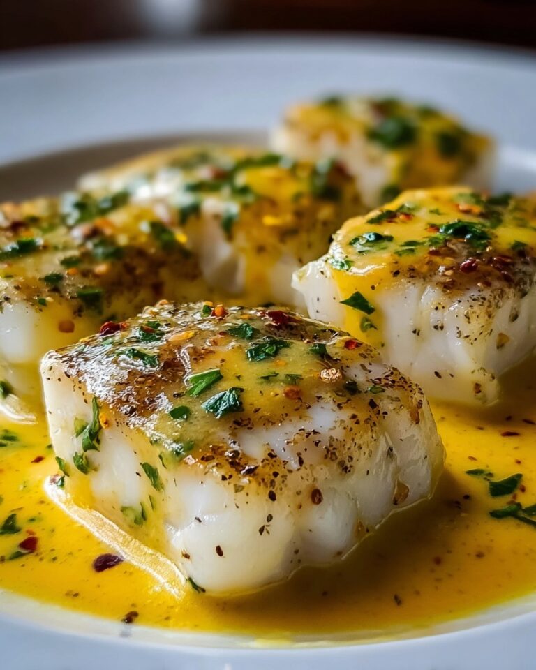 Baked Cod in Coconut Lemon Cream Sauce Recipe