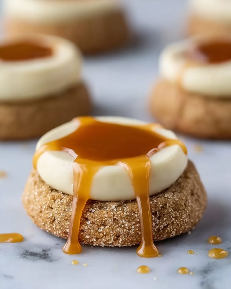 Salted Caramel Cheesecake Cookies Recipe