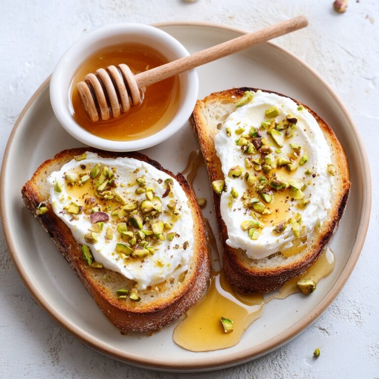 Whipped Ricotta Honey Toast Recipe