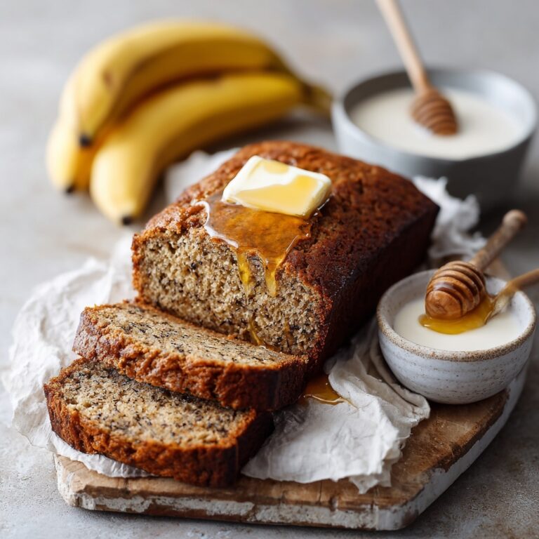 Honey Vanilla Banana Bread Recipe