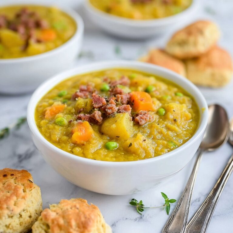Pressure Cooker Split Pea Soup with Ham Recipe