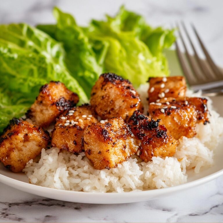 Honey Garlic Salmon Bites Recipe