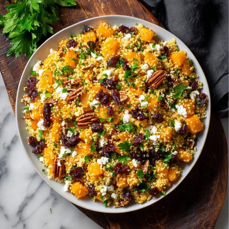 Butternut Couscous Bowls with Maple Vinaigrette Recipe