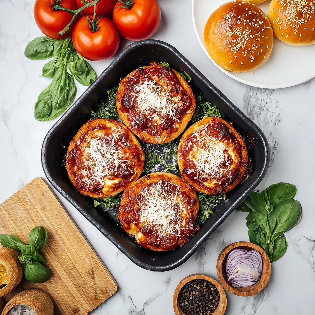 Pizza Sliders with Italian Sausage and Mozzarella Recipe - Recipe Image