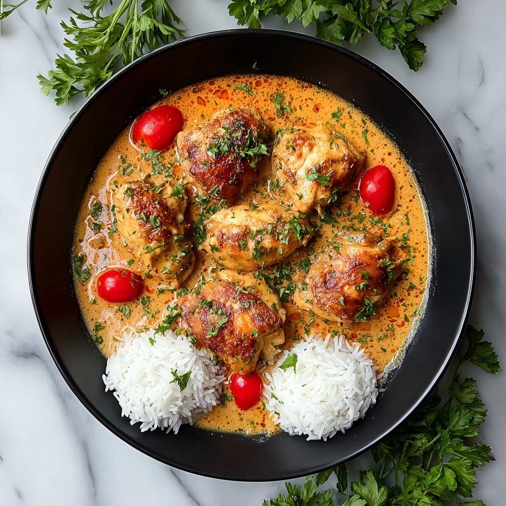 Creamy Butter Chicken with Warm Spices Recipe - Recipe Image