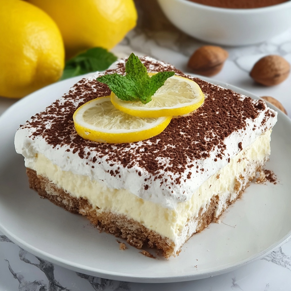 Limoncello Tiramisu Recipe - Recipe Image