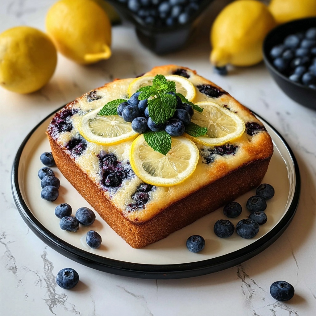 Lemon Blueberry Sweet Sourdough Bread Recipe - Recipe Image