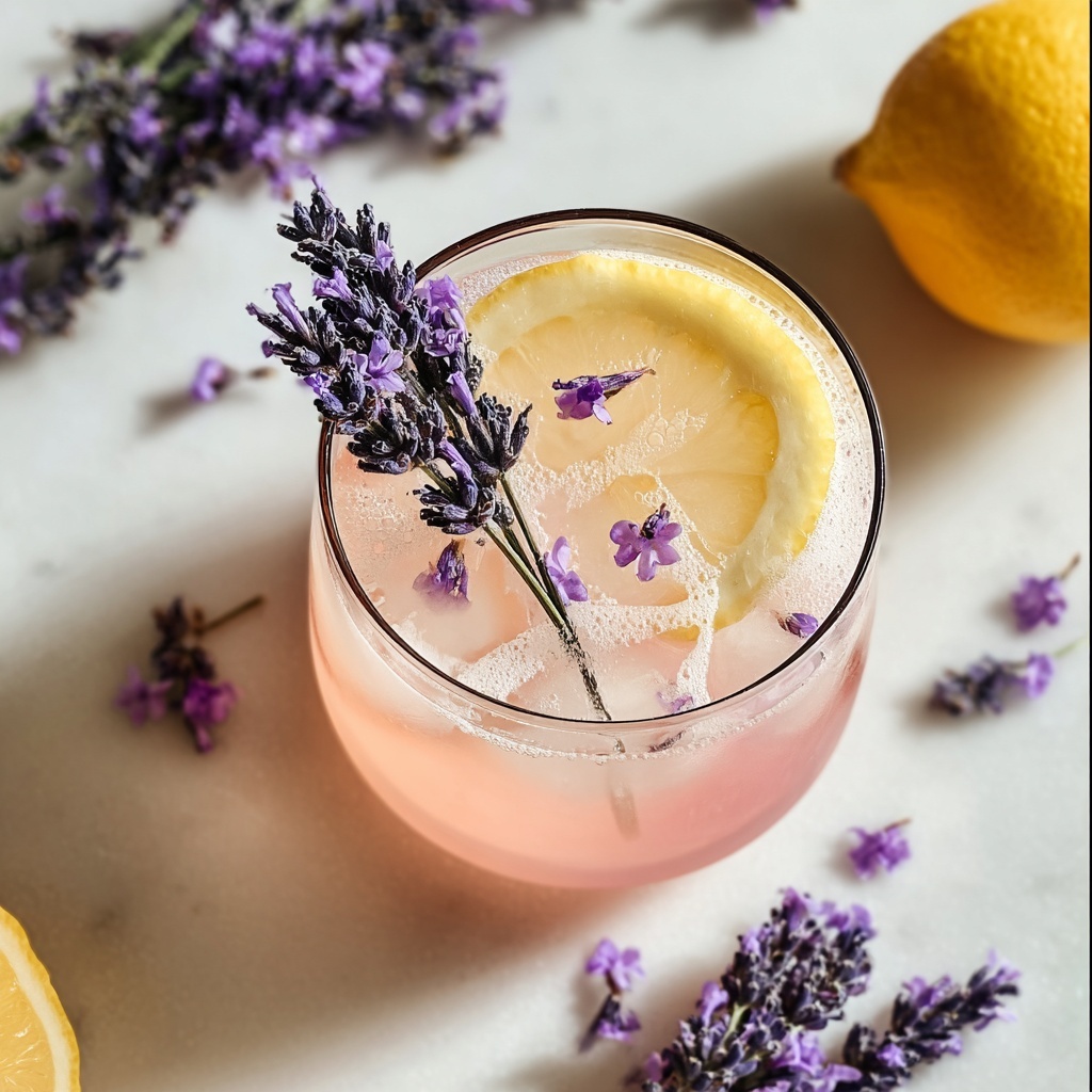 Lavender Spritz Cocktail Recipe - Recipe Image