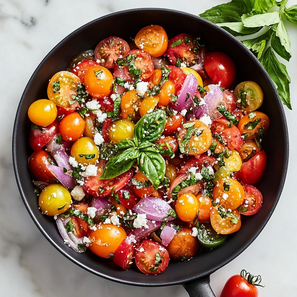 Summer Cherry Tomato Salad Recipe - Recipe Image