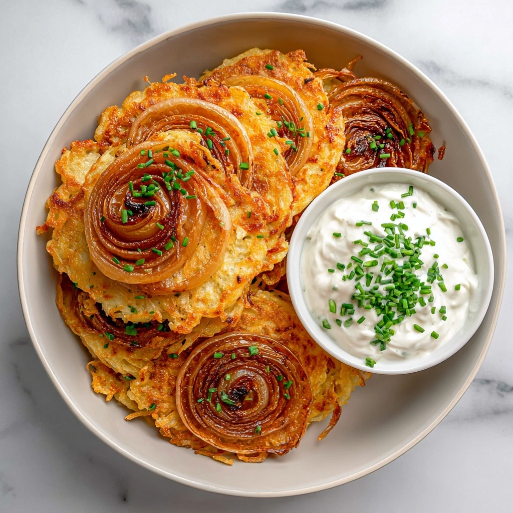 Baked Parmesan Onion Ring Chips Recipe - Recipe Image