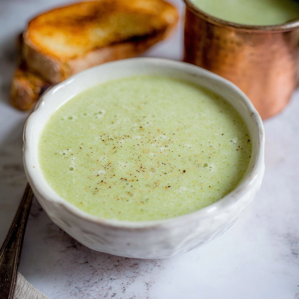 Pea Soup from Frozen Peas Recipe - Recipe Image