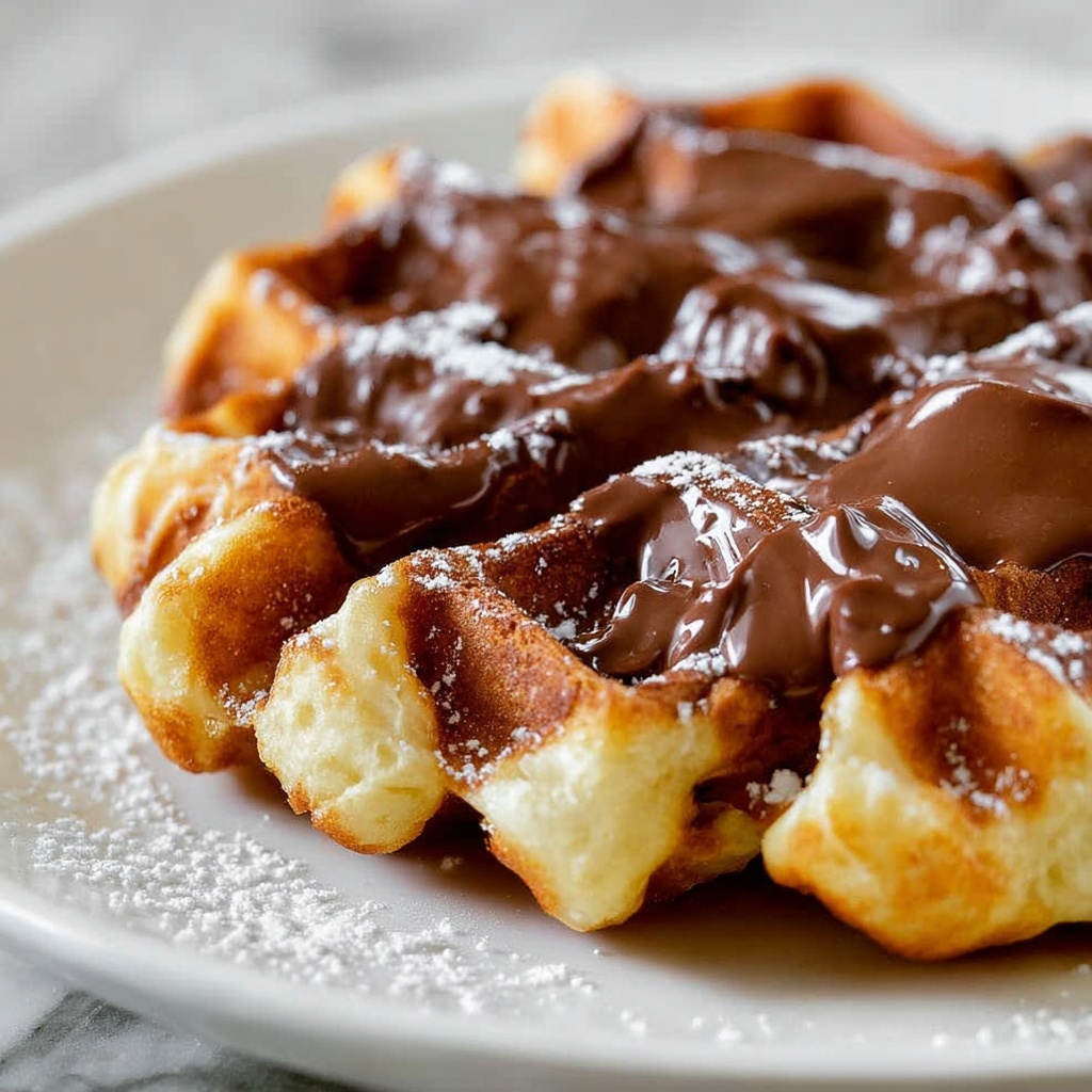 Liege Pearl Sugar Waffles Recipe - Recipe Image
