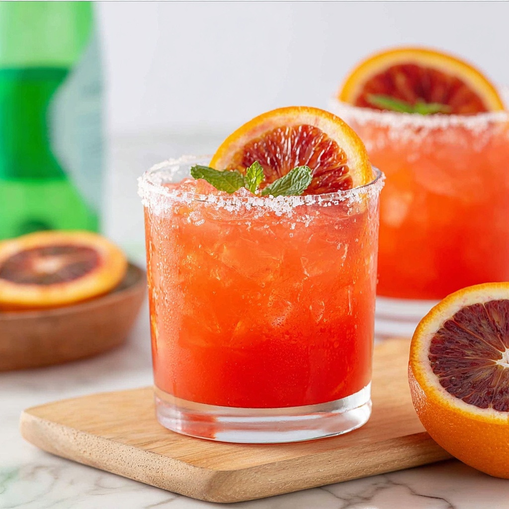 Blood Orange Margarita Recipe - Recipe Image