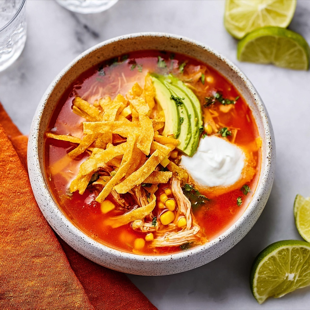 Crockpot Chicken Tortilla Soup Recipe - Recipe Image