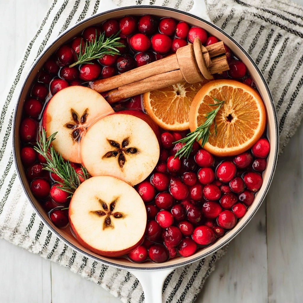 Hot Cranberry Apple Spiced Cider Recipe - Recipe Image
