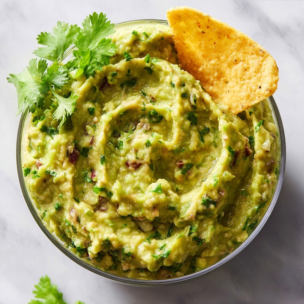 Easy Food Processor Guacamole Recipe - Recipe Image