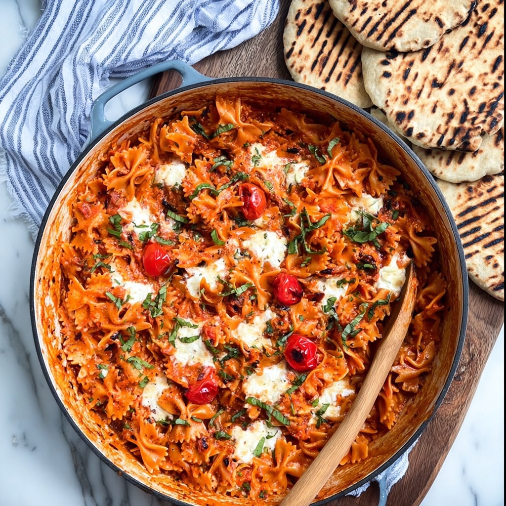 Oven-Baked Caprese Pasta Bake Recipe - Recipe Image