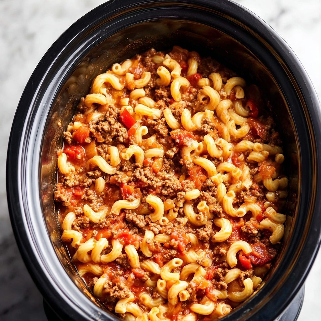 Crockpot Goulash Recipe - Recipe Image