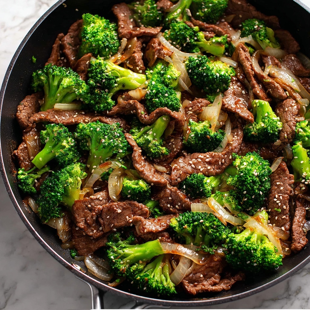 Steak and Broccoli Stir-Fry with Lemon and Herbs Recipe - Recipe Image