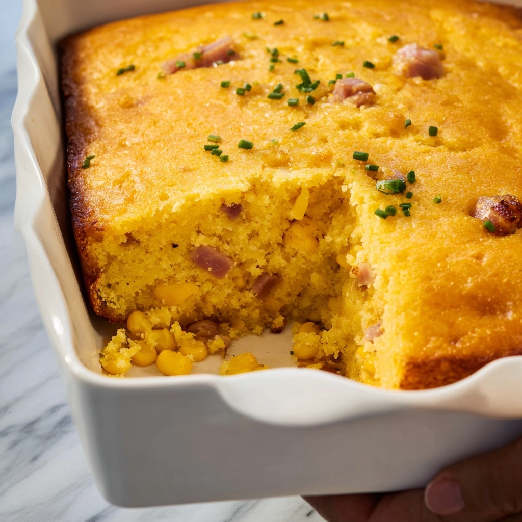 Loaded Cornbread Casserole Recipe - Recipe Image