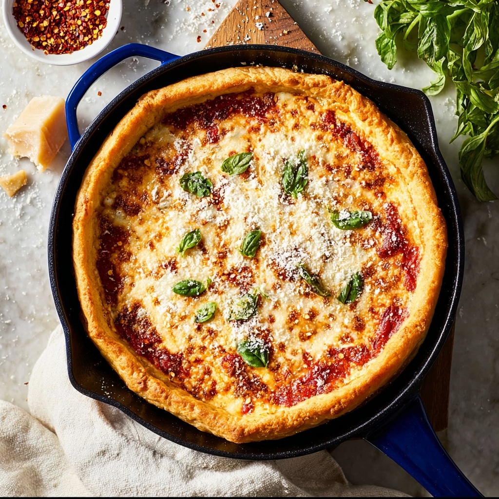 Easy Skillet Pizza Recipe - Recipe Image