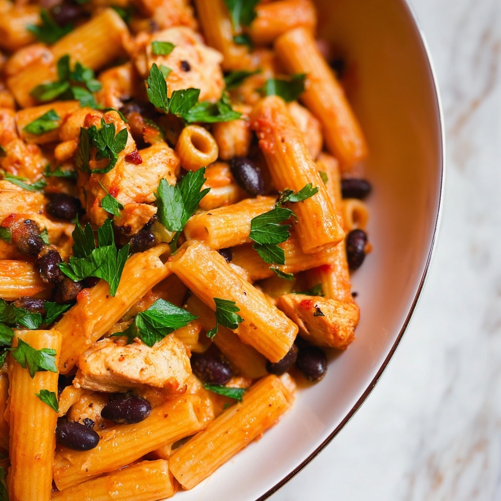 One Pan Southwest Chicken Alfredo Recipe - Recipe Image