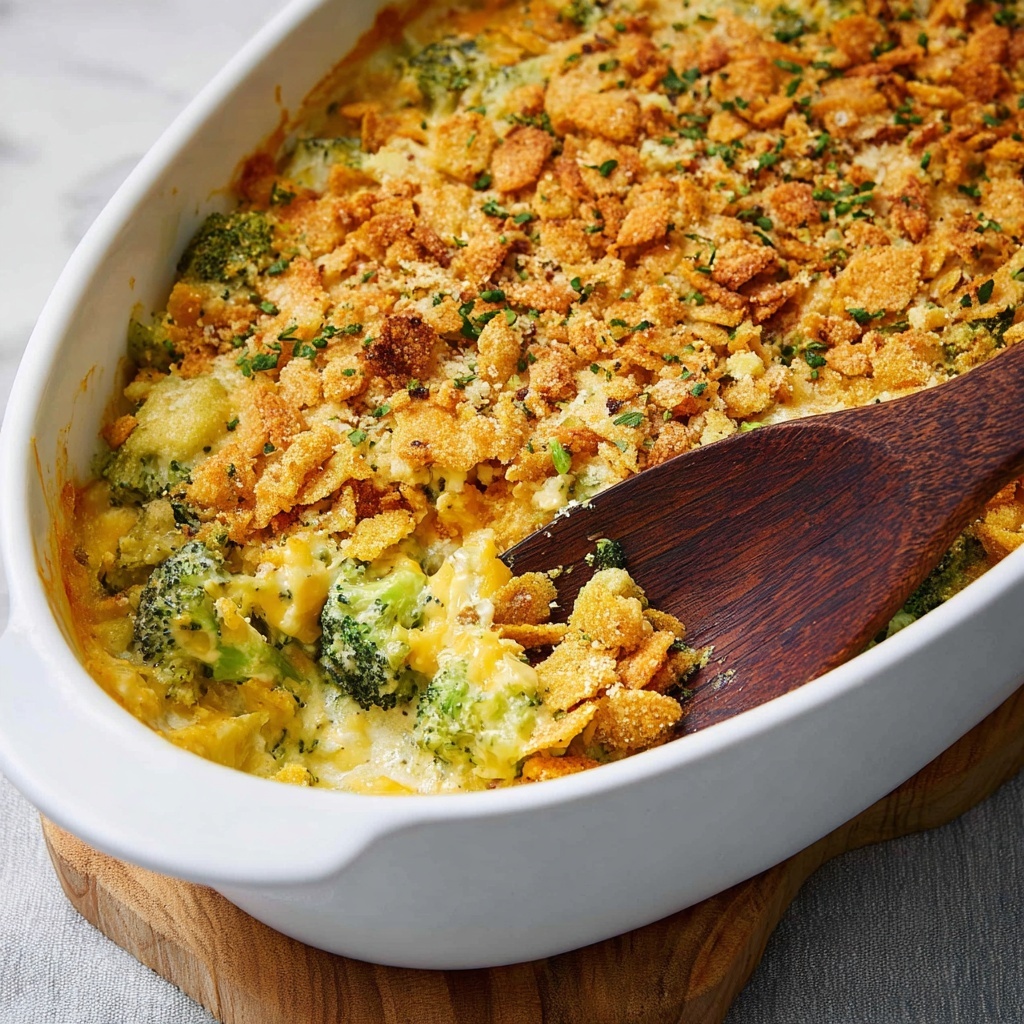 Broccoli Cheese Casserole Recipe - Recipe Image