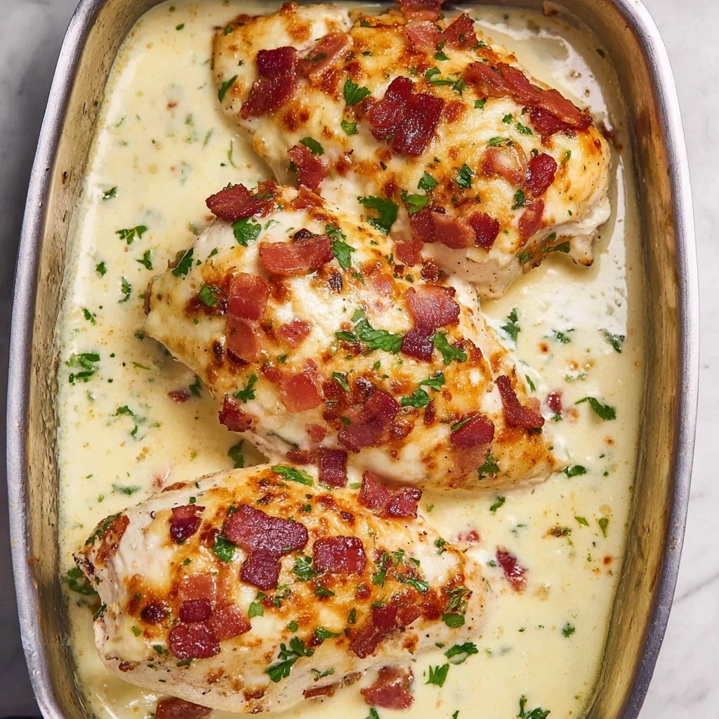 Baked Ranch Chicken with Bacon Recipe - Recipe Image