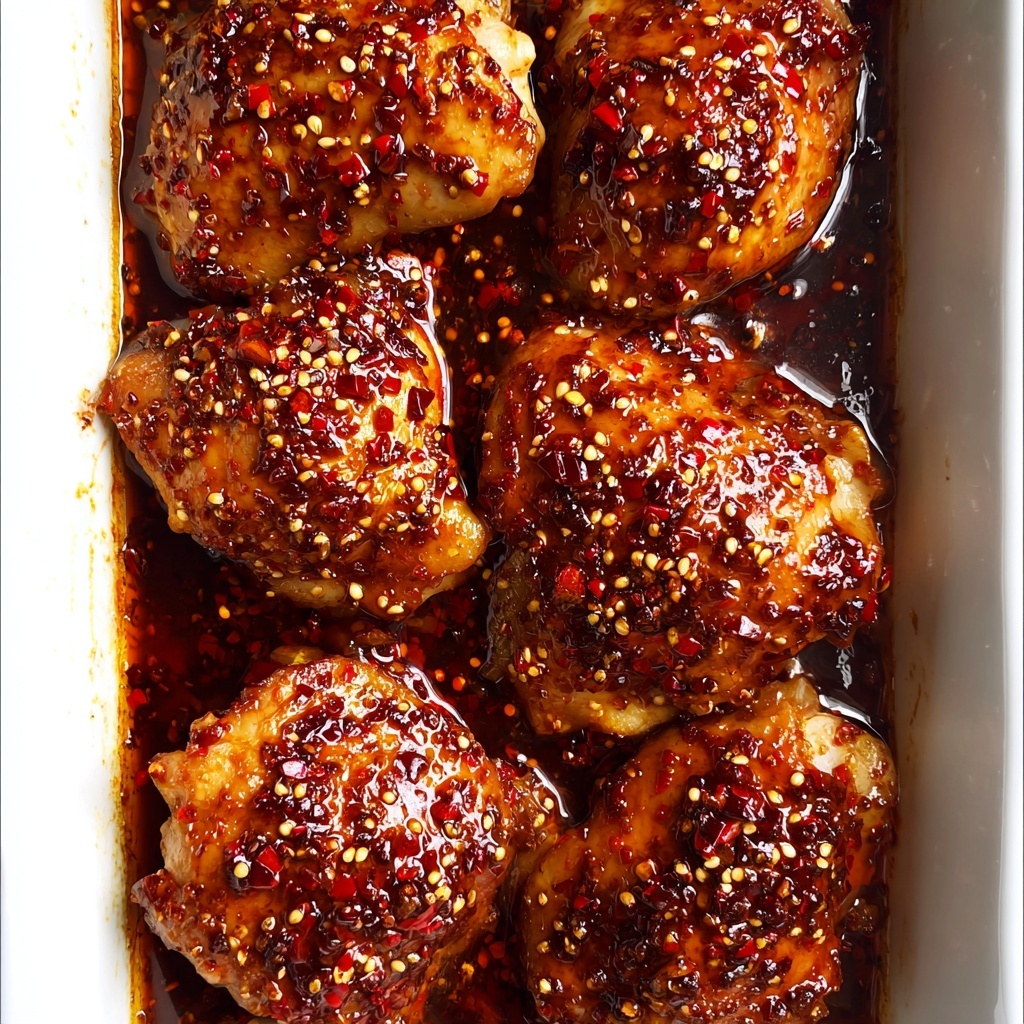 Honey Garlic Chicken Thighs Recipe - Recipe Image