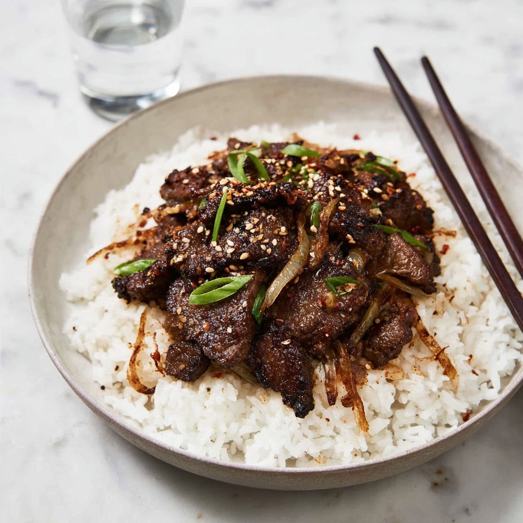 Spicy Korean Pork Stir Fry Recipe - Recipe Image