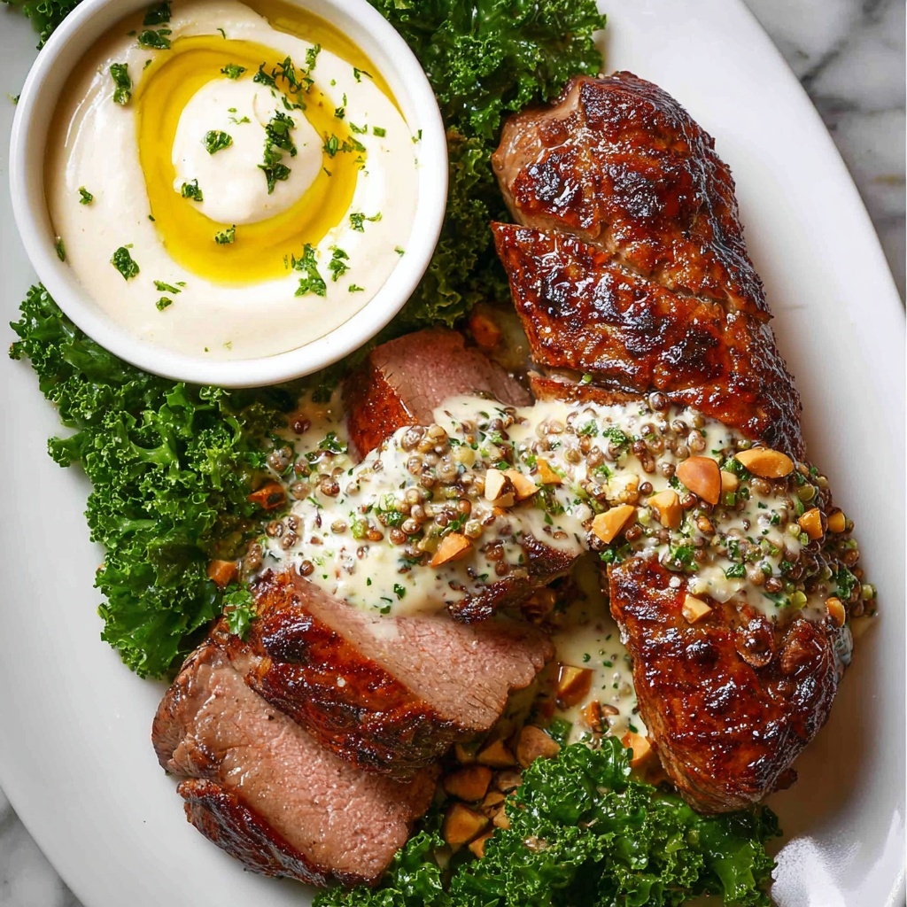 Pork Tenderloin with Creamy Mustard Sauce Recipe - Recipe Image