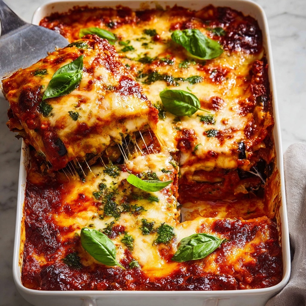 Eggplant Parmigiana (Parmigiana di Melanzane) Recipe - Recipe Image