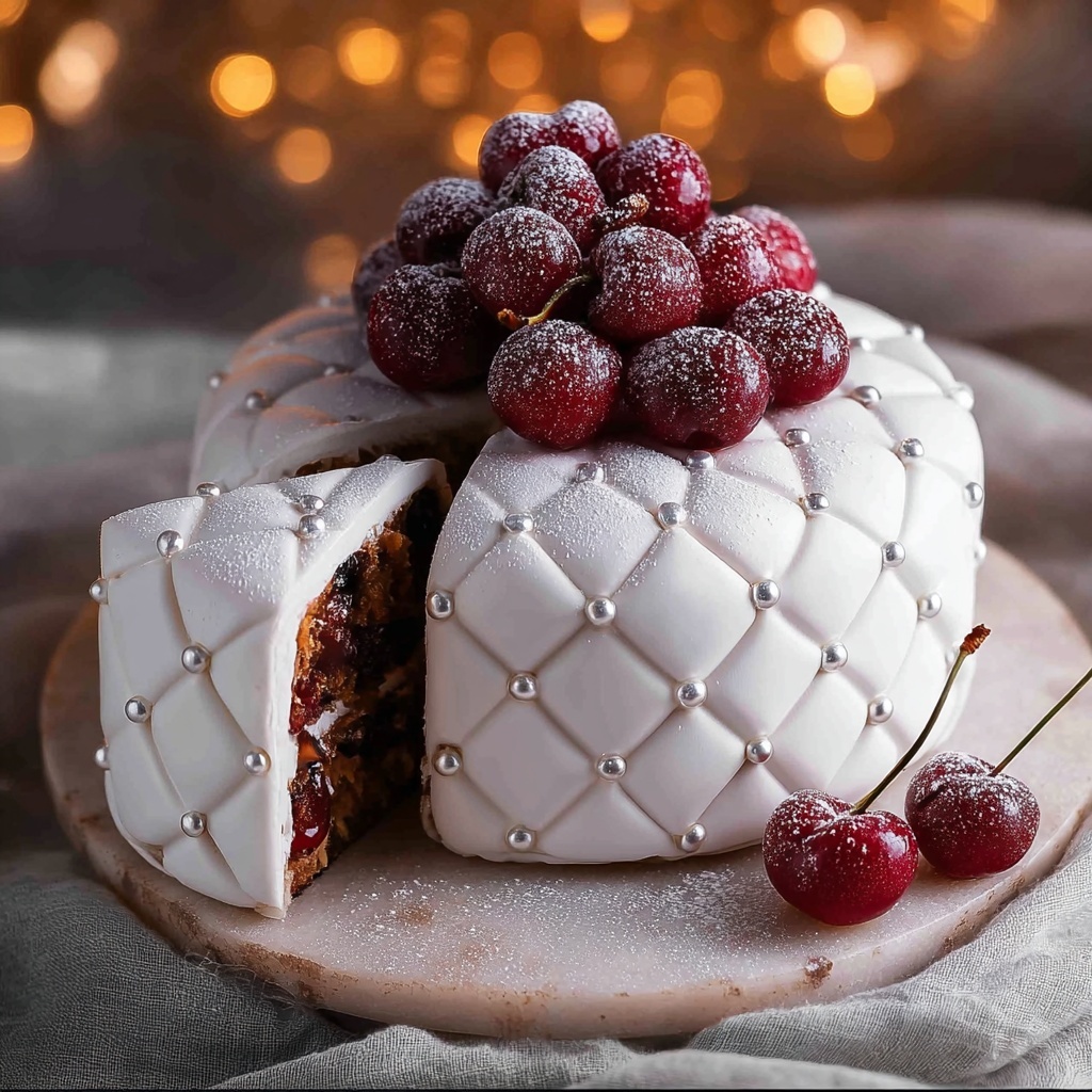 Christmas Cake - EASY Moist Fruit Cake Recipe - Recipe Image