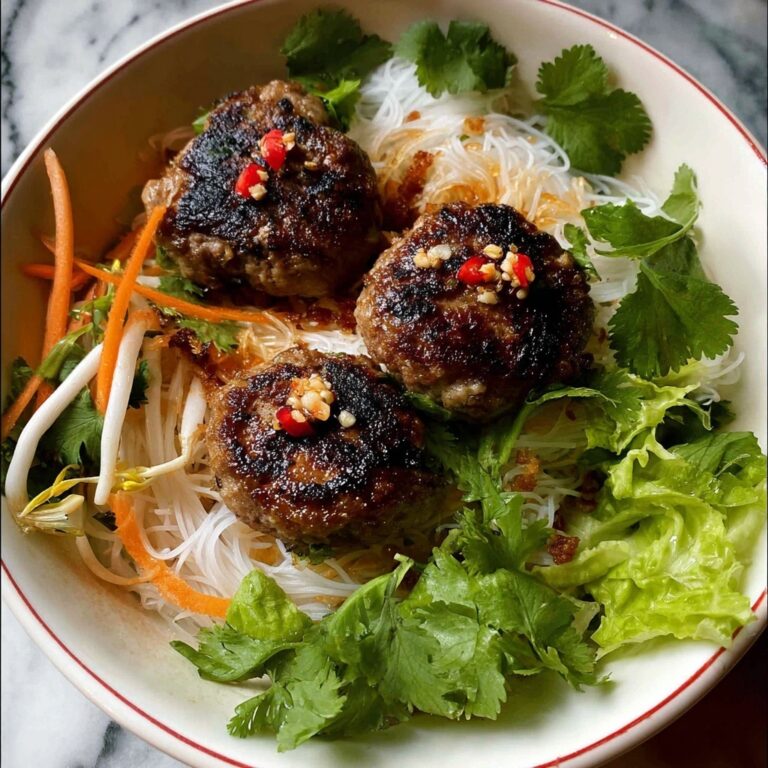Bun Cha – Vietnamese Meatballs Recipe