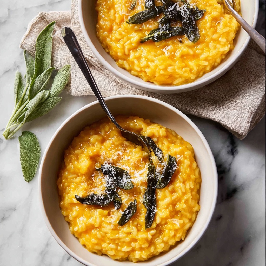 Baked Creamy Pumpkin Risotto Recipe - Recipe Image
