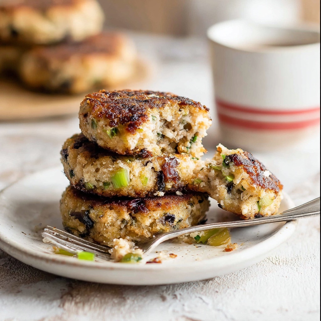 Leftover Mashed Potato Cheese & Bacon Cakes Recipe - Recipe Image