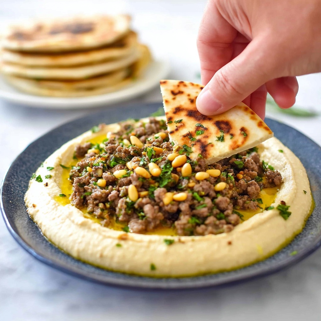 Hummus with Lamb Recipe - Recipe Image