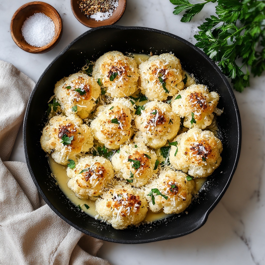 Oven-Baked Parmesan Cauliflower Bites Recipe - Recipe Image