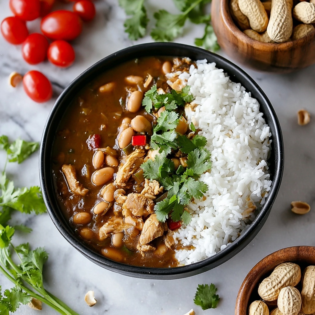 African Chicken Peanut Stew Recipe - Recipe Image