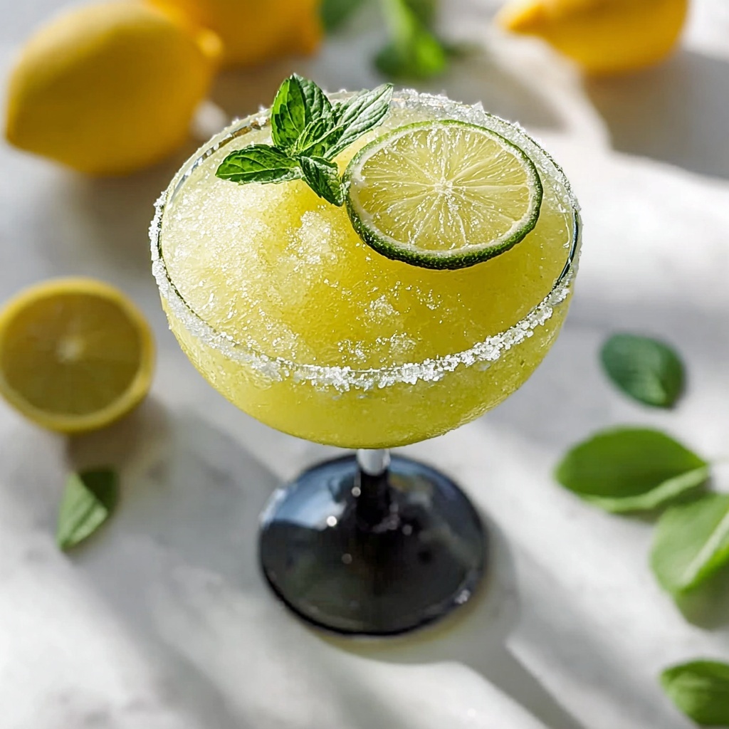 Frozen Limoncello Margaritas Recipe - Recipe Image