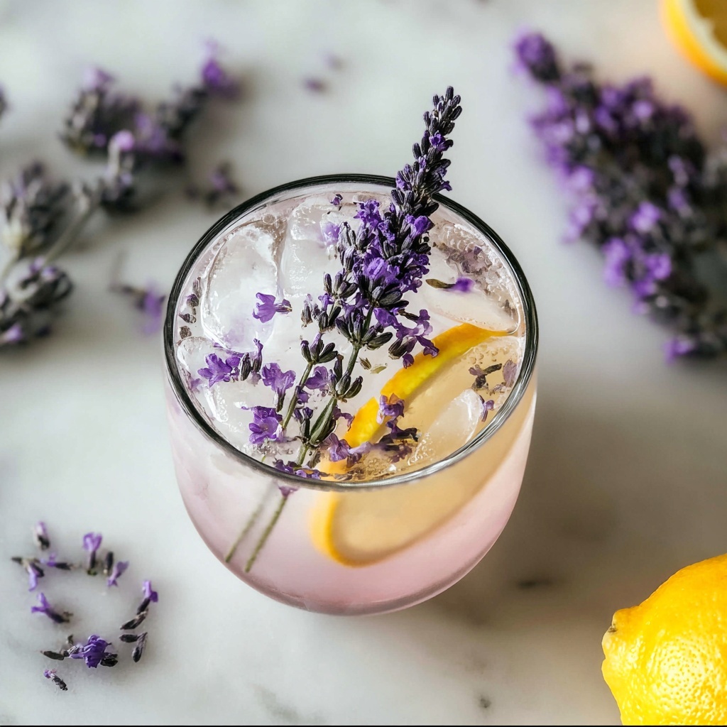 Lavender Spritz Cocktail Recipe - Recipe Image