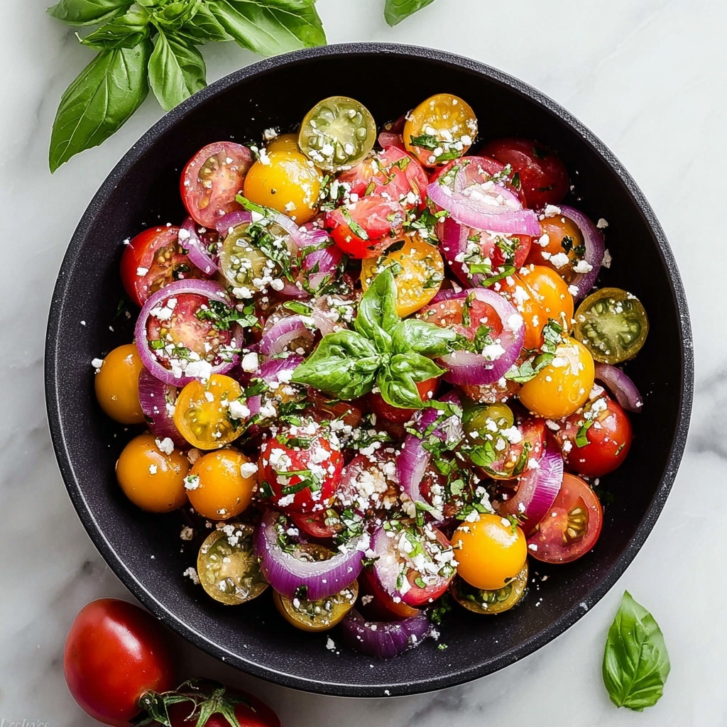 Summer Cherry Tomato Salad Recipe - Recipe Image