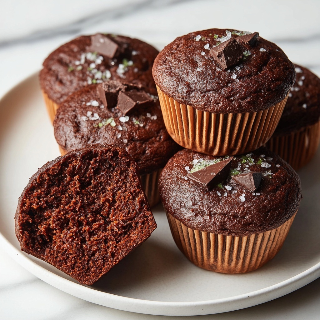 Healthy Chocolate Muffins with Hidden Veggies Recipe - Recipe Image
