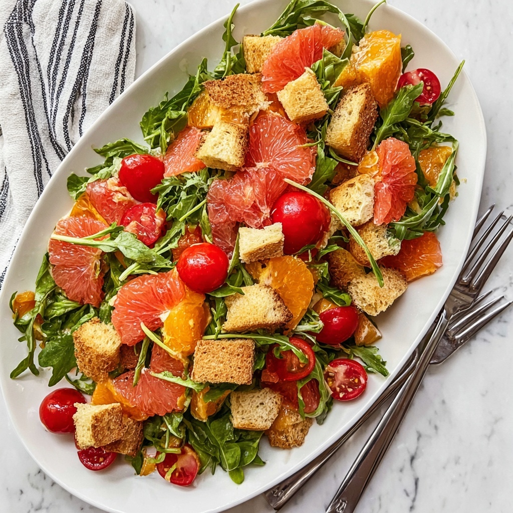 Cara Cara Orange Panzanella Recipe - Recipe Image