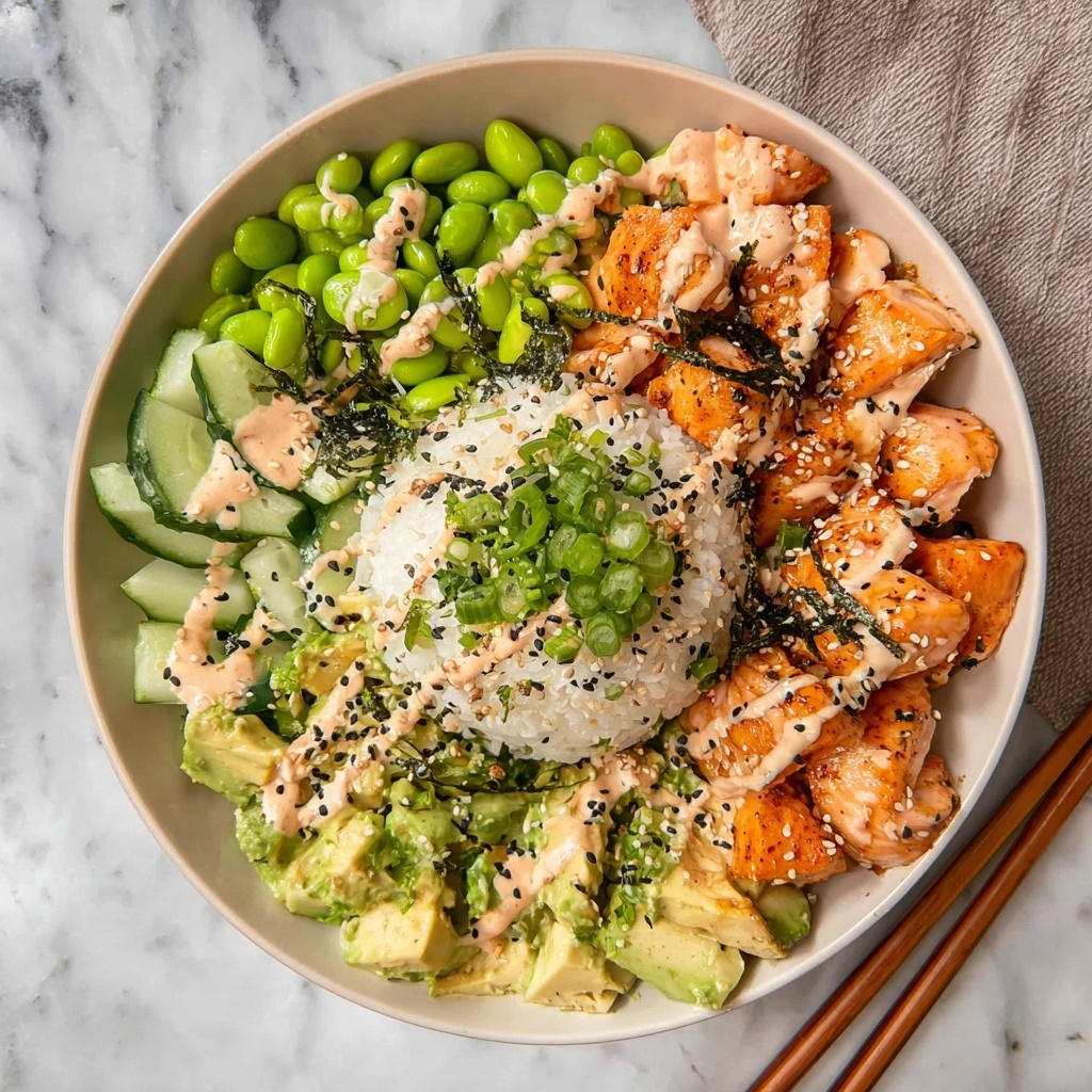 Bang Bang Salmon Bowl Recipe - Recipe Image