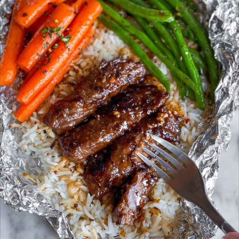 Steak Foil Packets (Hobo Dinner) Recipe