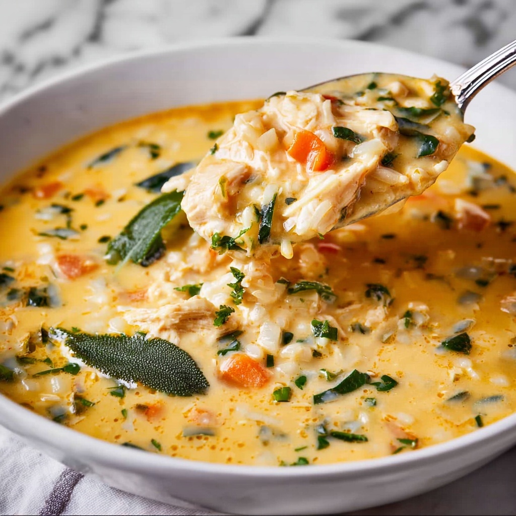 Creamy Turkey and Wild Rice Soup Recipe - Recipe Image