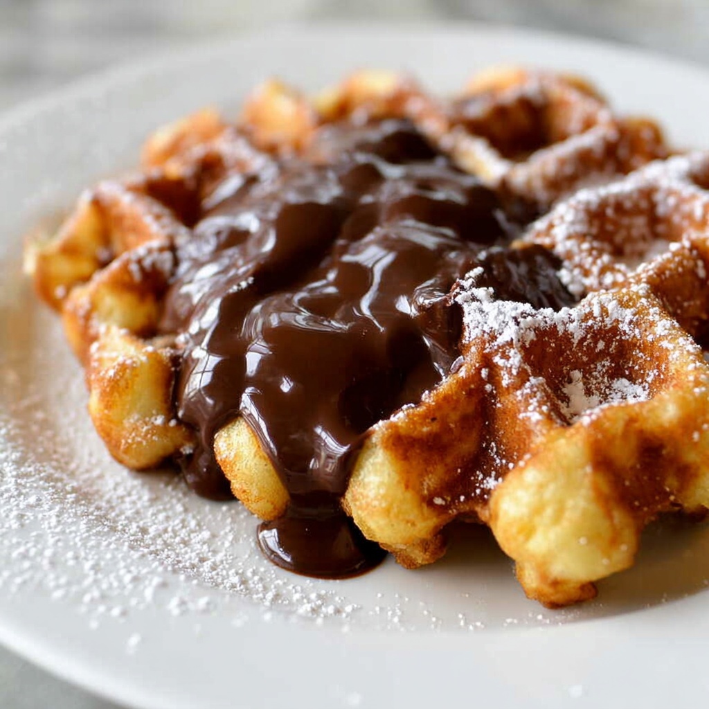 Liege Pearl Sugar Waffles Recipe - Recipe Image