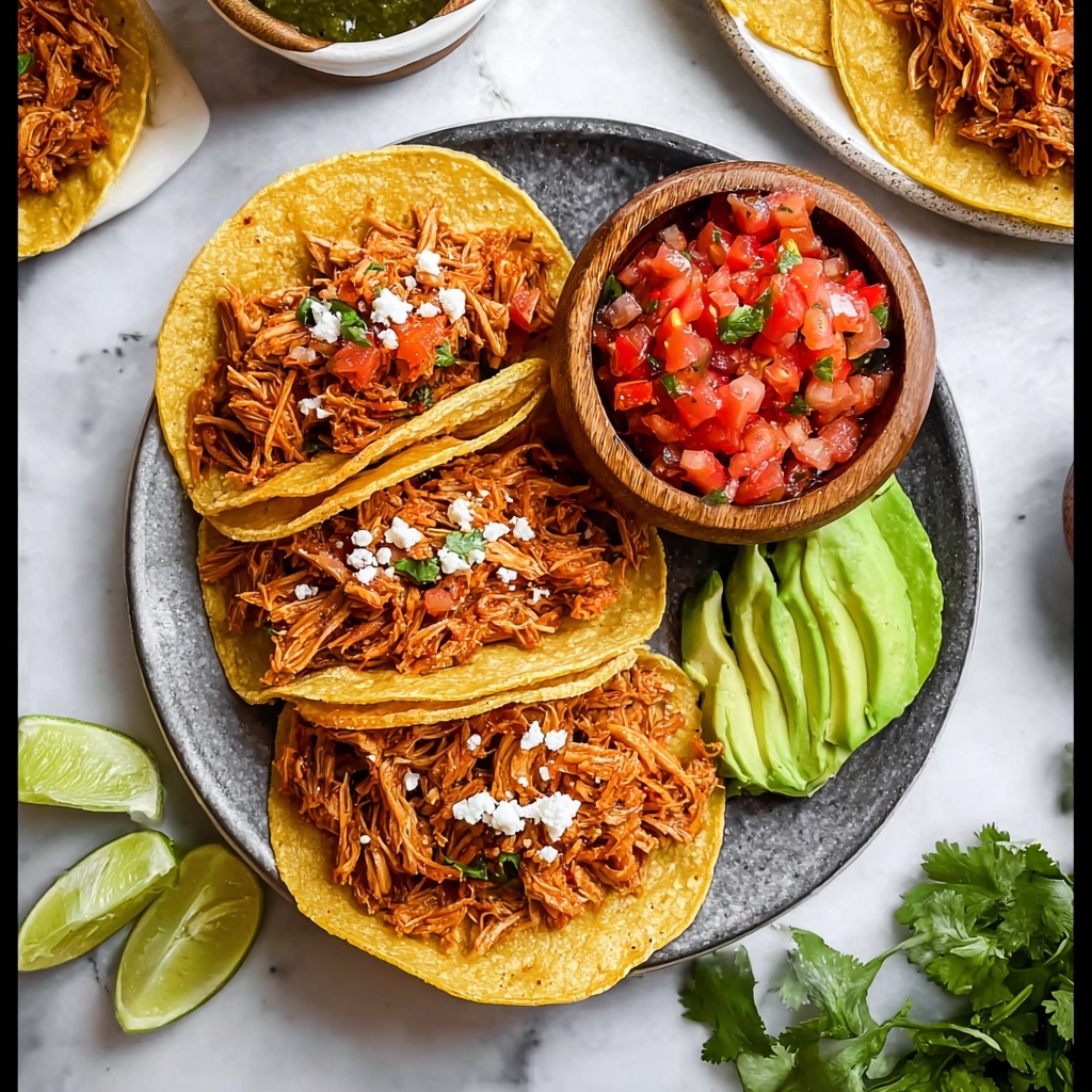 Instant Pot Chicken Tacos Recipe - Recipe Image